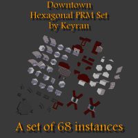 Downtown Hexagonal PRM Set