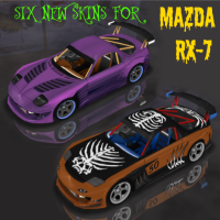 New skins for Mazda RX-7