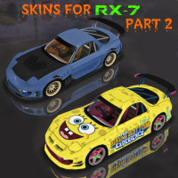 Mazda Rx7 custom skins part 2