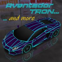 Aventador TRON