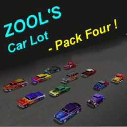 Zool's Car Lot Pack 4