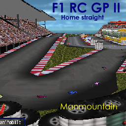 F1 RC GP II Home straight
