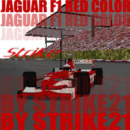 Jaguar F1 Red Color