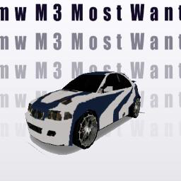 Bmw M3 Most Wanted