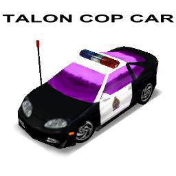 Eagle Talon Cop Car