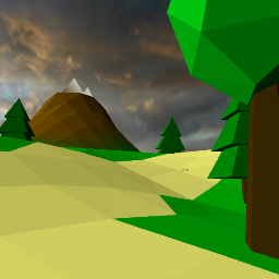 Lowpoly Path