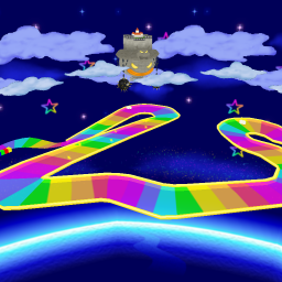 GBA Rainbow Road